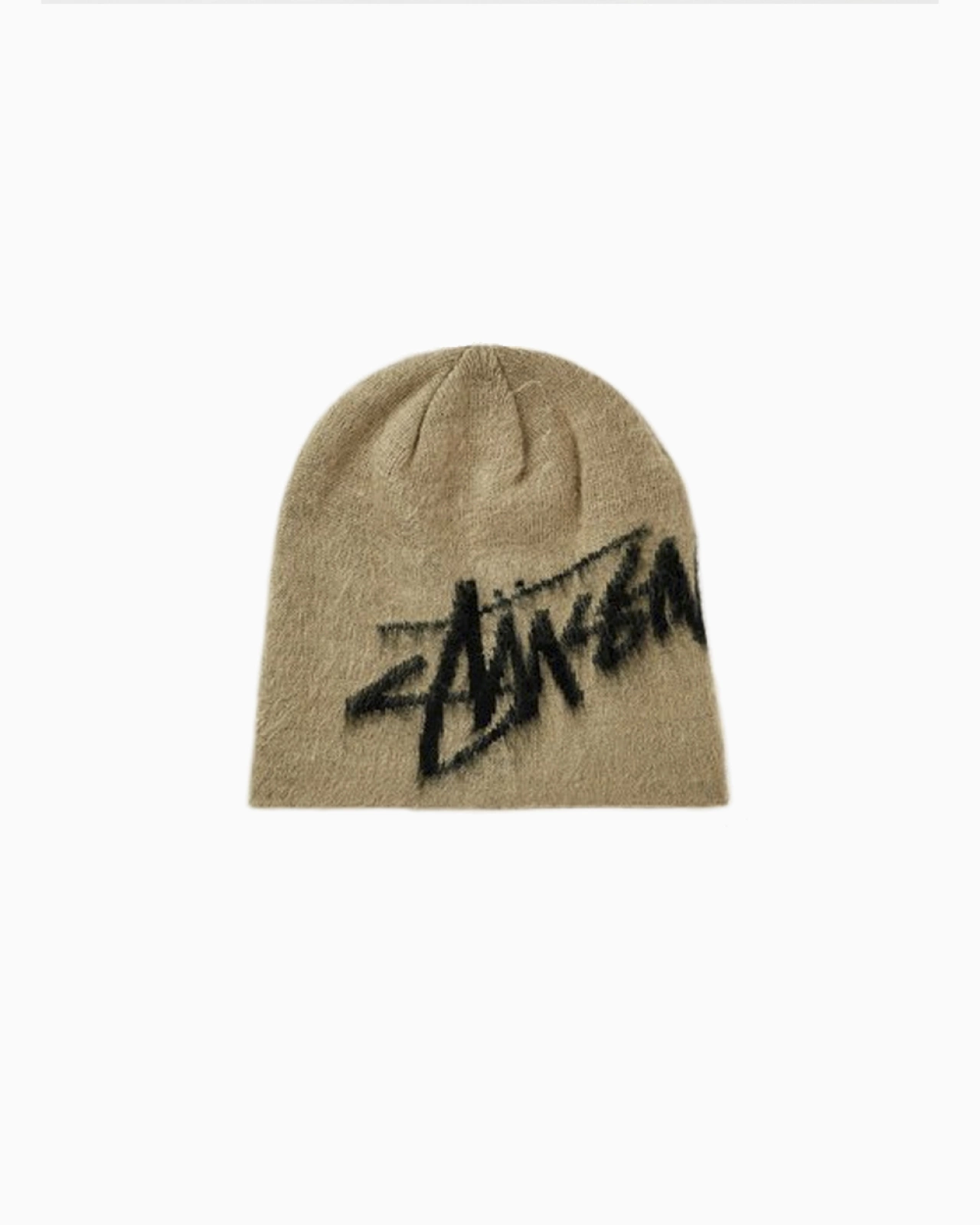 Stussy: Шапка Stussy Brushed Out Stock Skull Cap