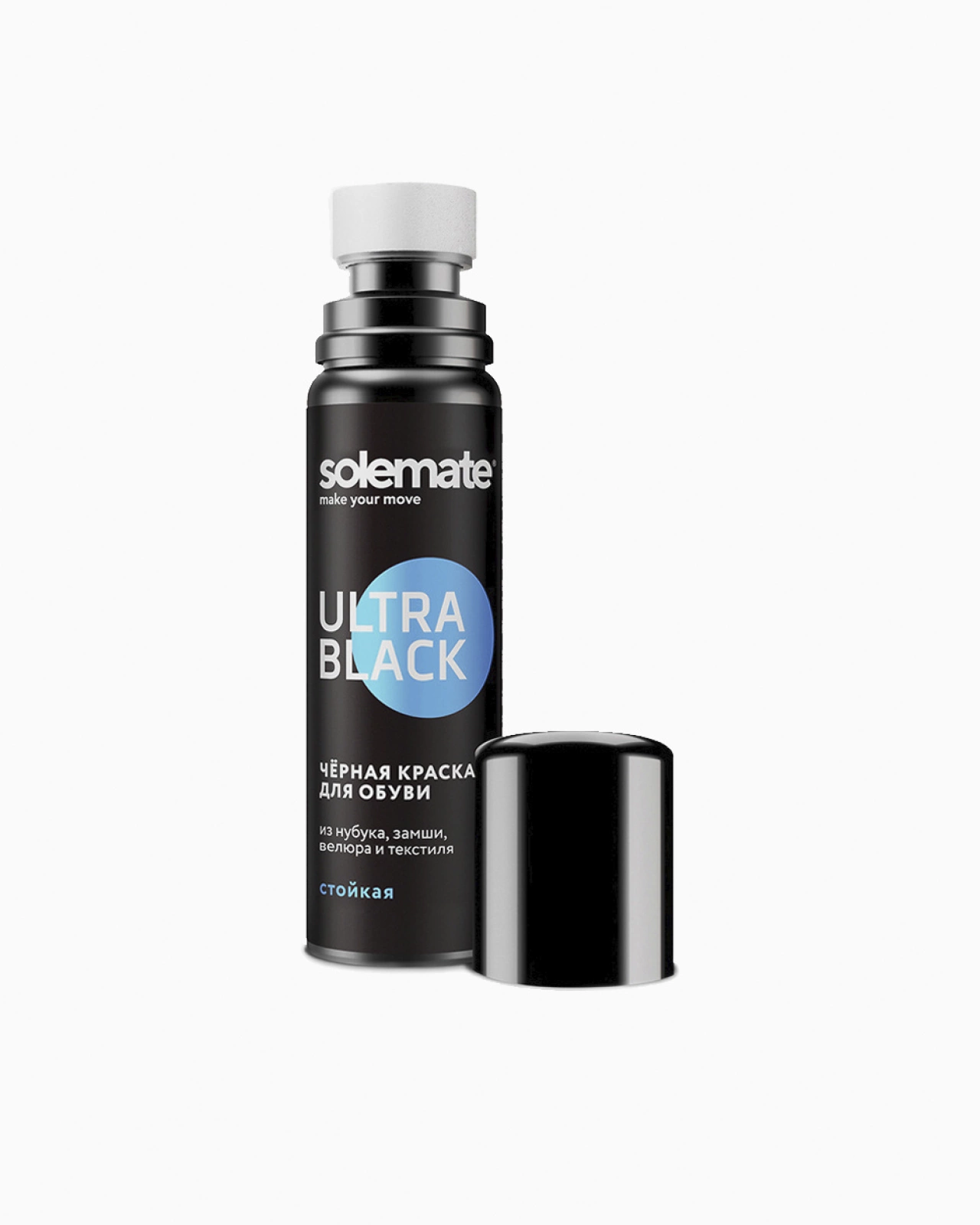 Solemate: Краска для обуви Solemate Ultra Black 