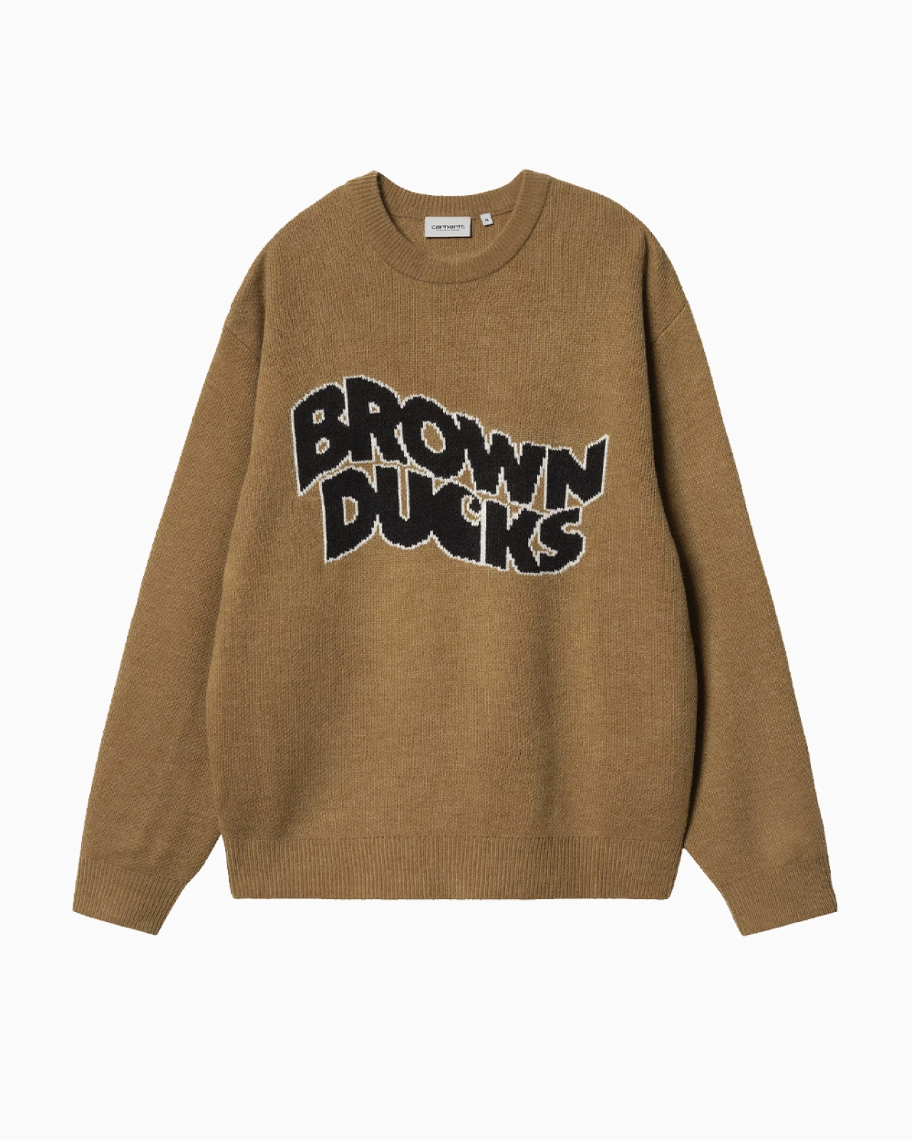 Carhartt Wip: Джемпер Carhartt WIP Brown Ducks Sweater