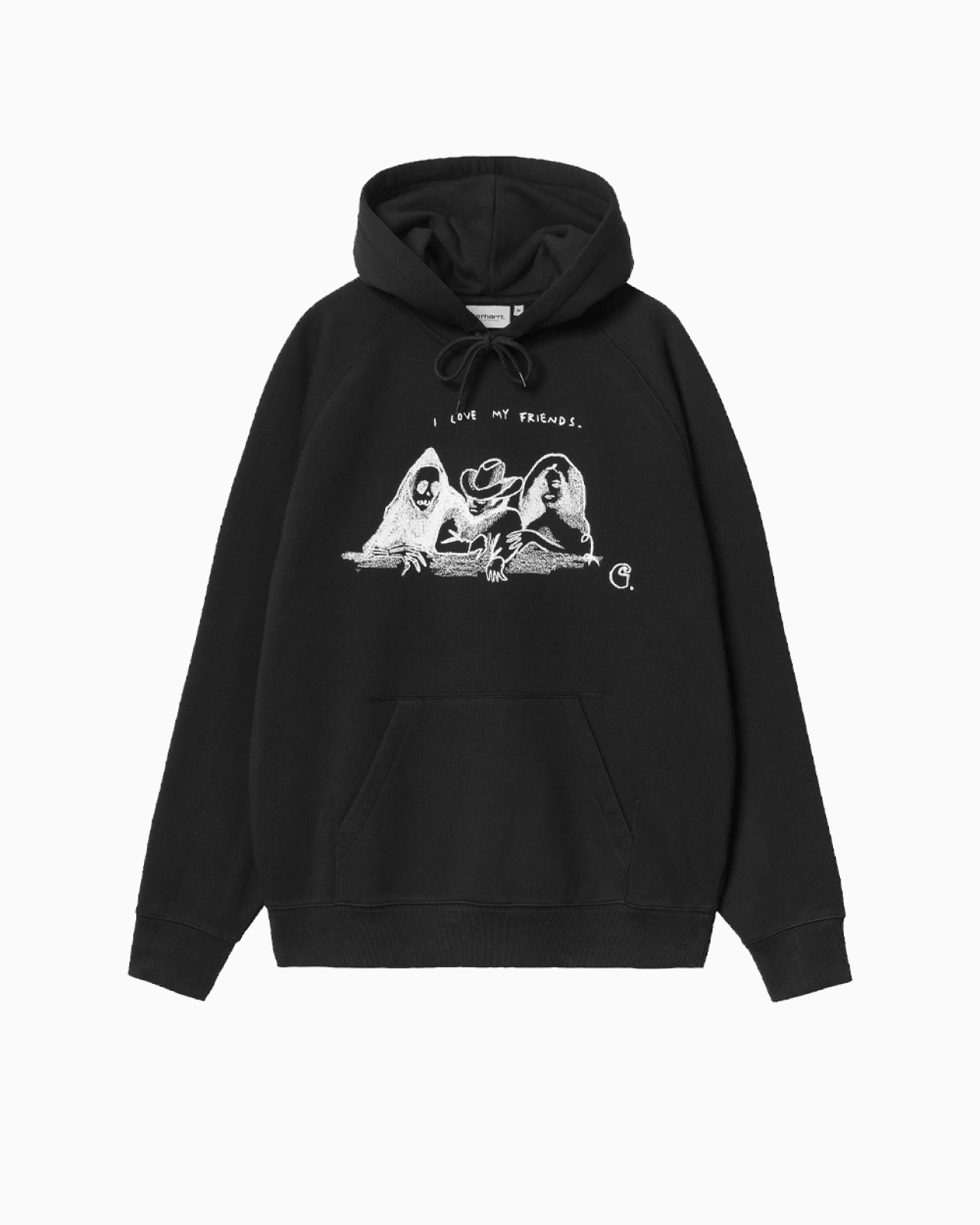 Carhartt Wip: Худи Carhartt WIP Hooded Pepe Friends Sweat