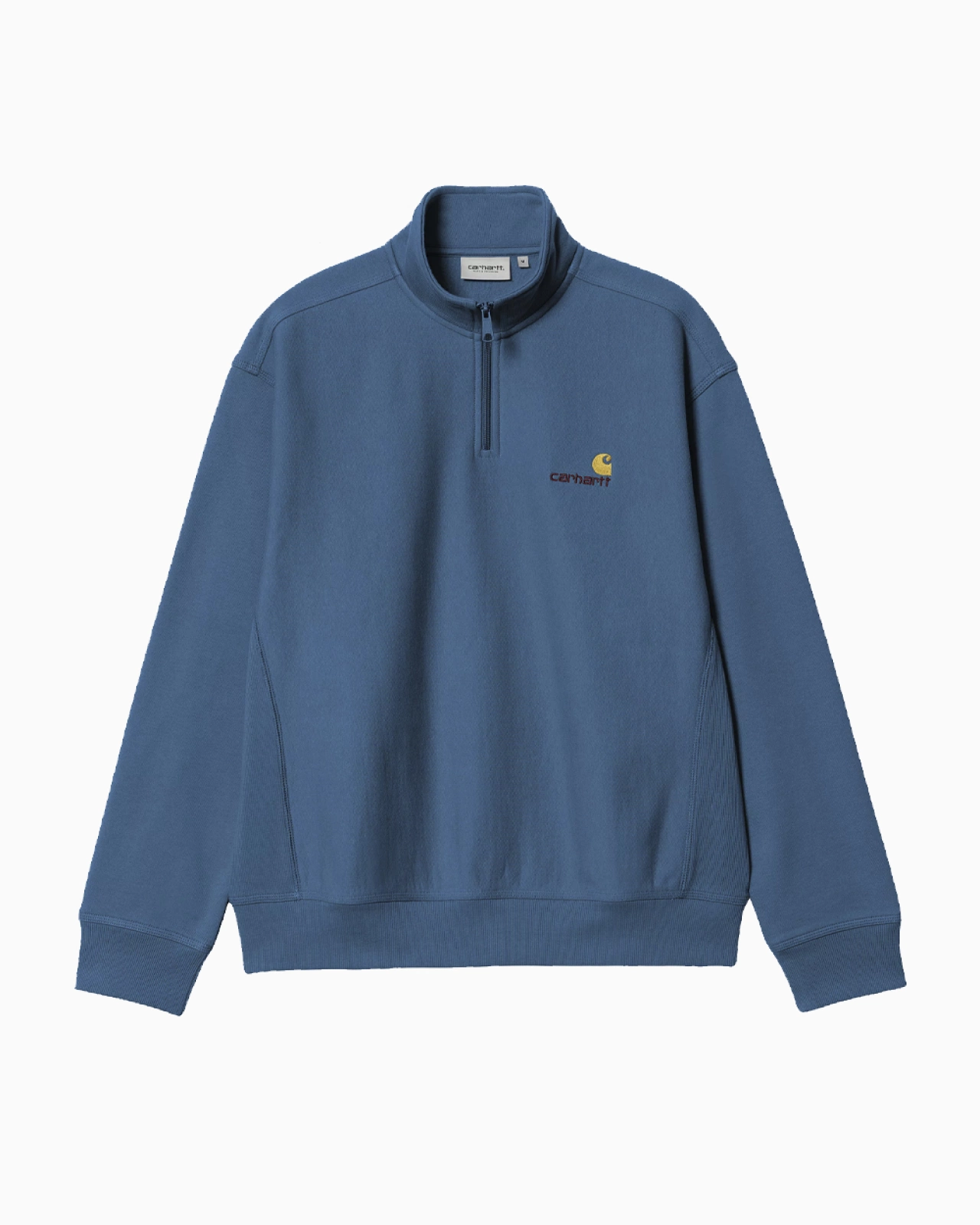 Carhartt Wip: Толстовка Carhartt WIP Half Zip American Script Sweat