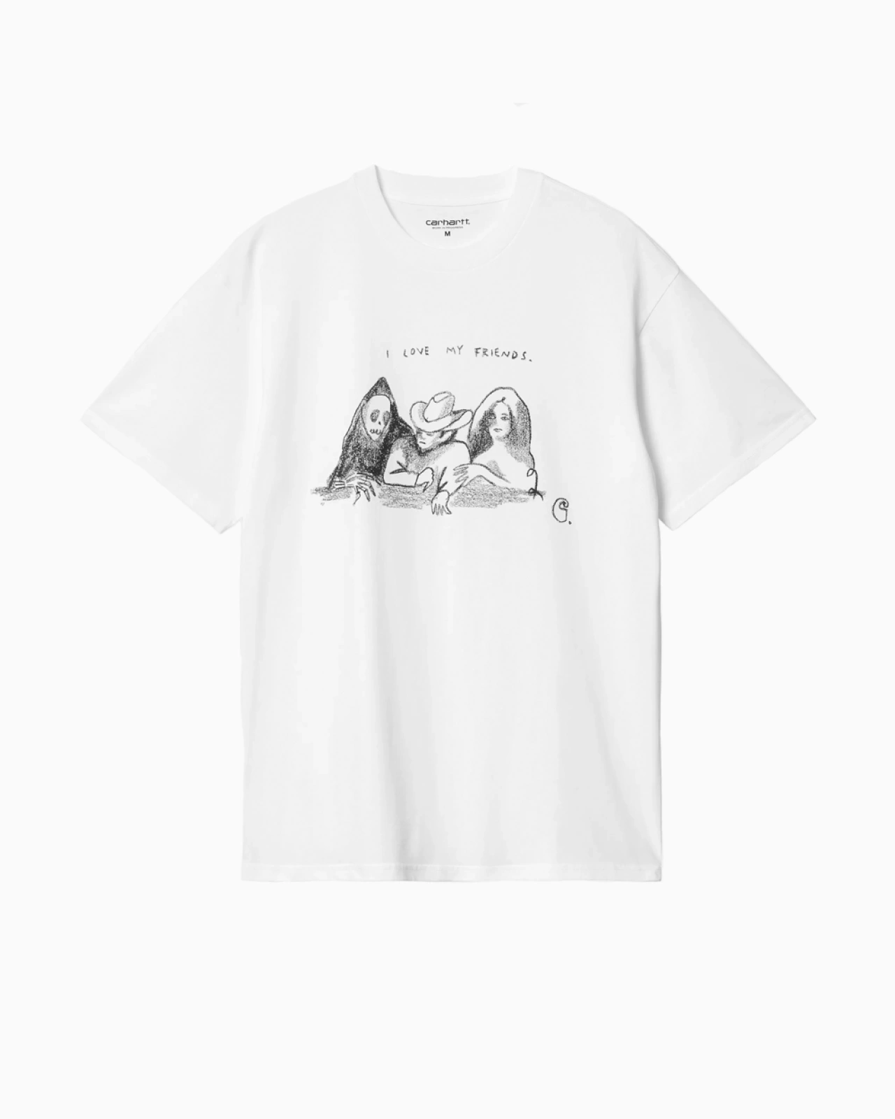 Carhartt Wip: Футболка Carhartt WIP S/S Pepe Friends T-Shirt