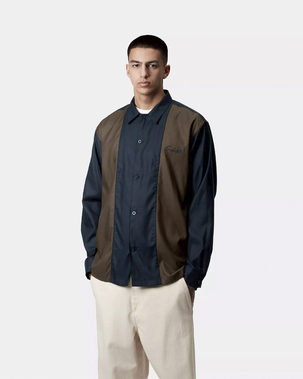 Carhartt Wip: Рубашка Carhartt WIP L/S Delaney Shirt