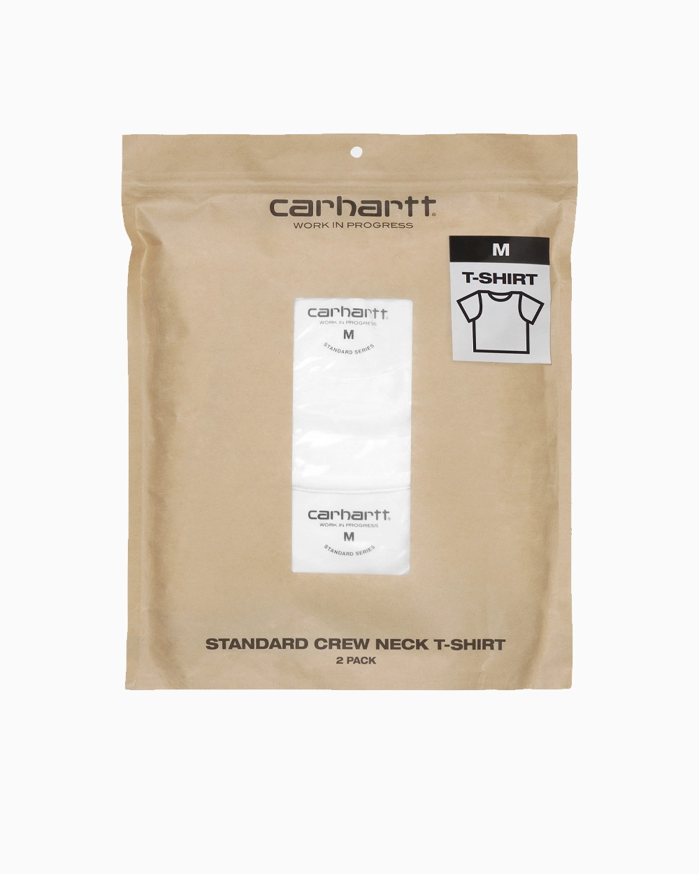 Carhartt Wip: Футболка Carhartt Standard Crew Neck T-Shirt  (2 шт.)