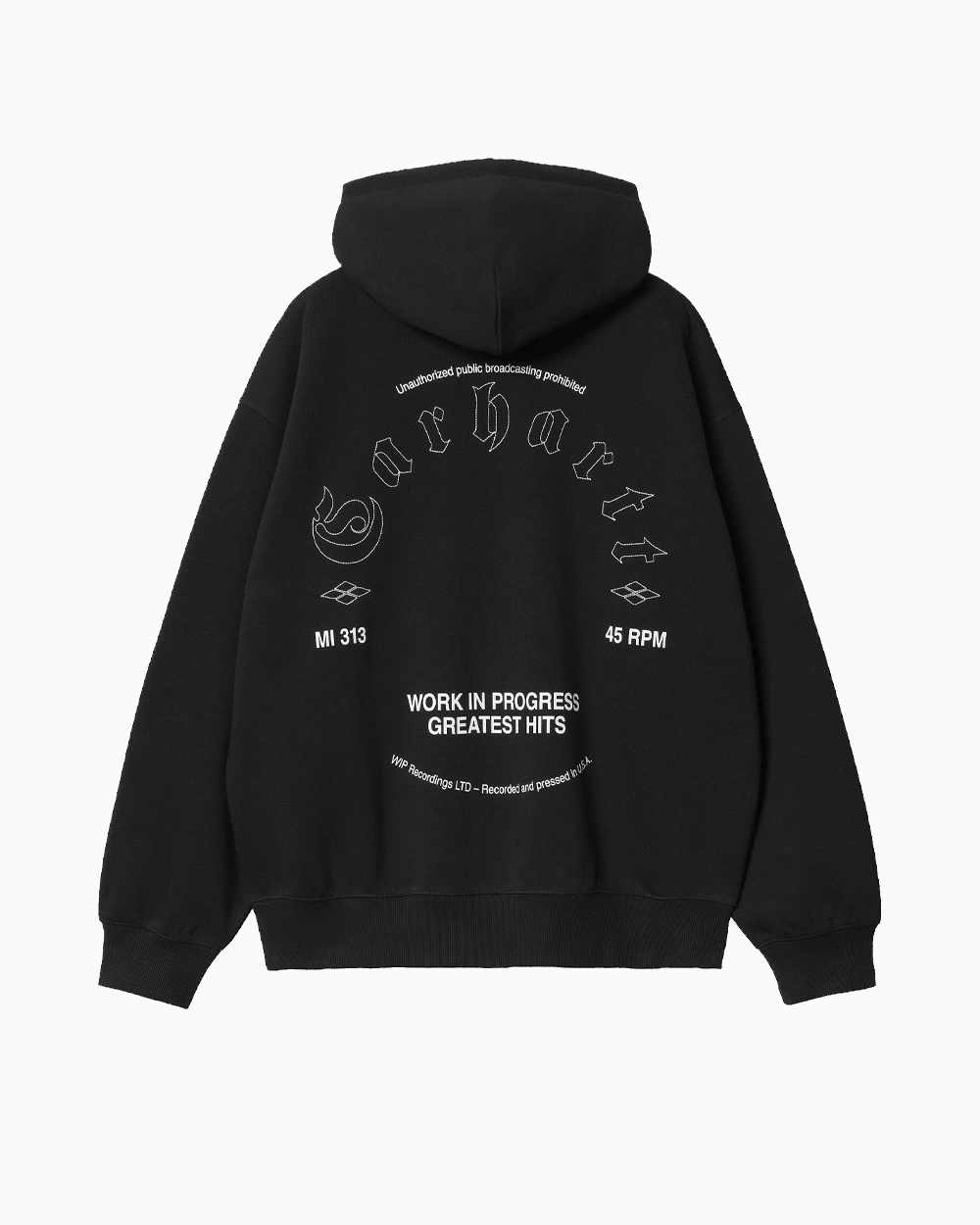 Carhartt Wip: Толстовка Carhartt WIP Hooded Greatest Hits Sweat