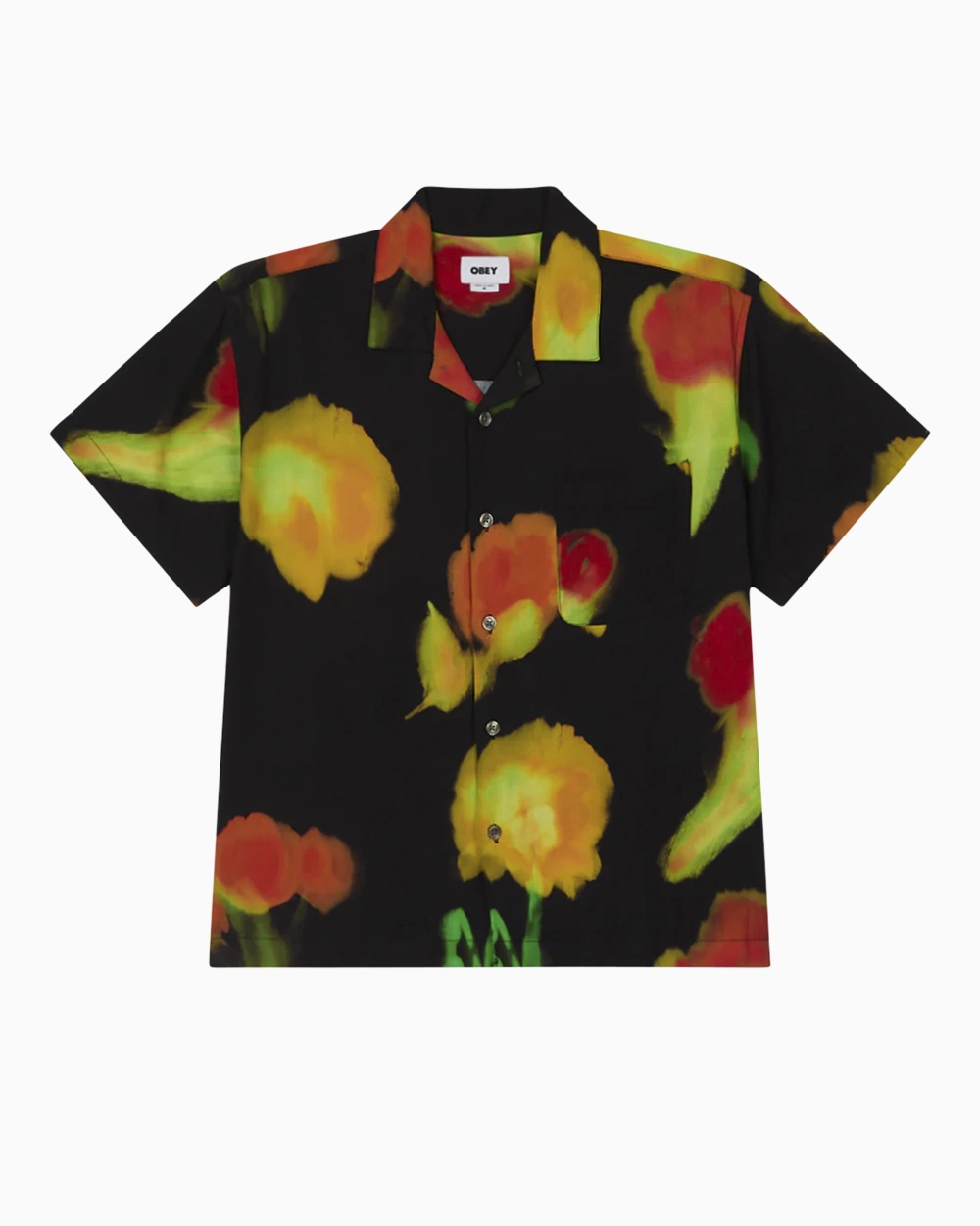 Obey: Рубашка к/р Obey Kinney Woven