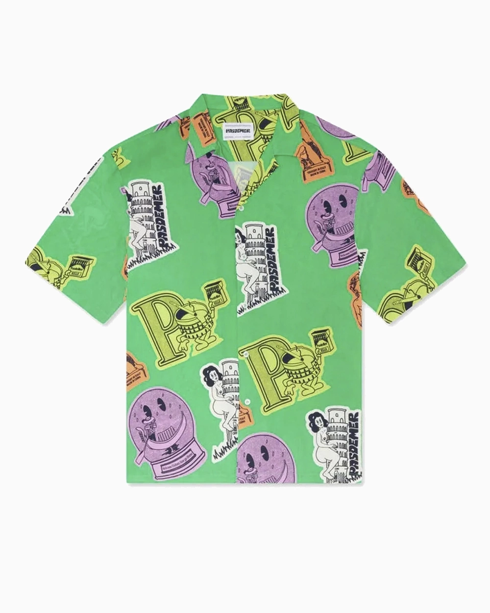 Pas De Mer: Рубашка к/р Pas de Mer Souvenir Shirt