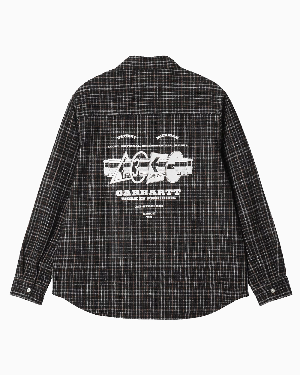 Carhartt Wip: Рубашка Carhartt WIP L/S Runway Millett Shirt