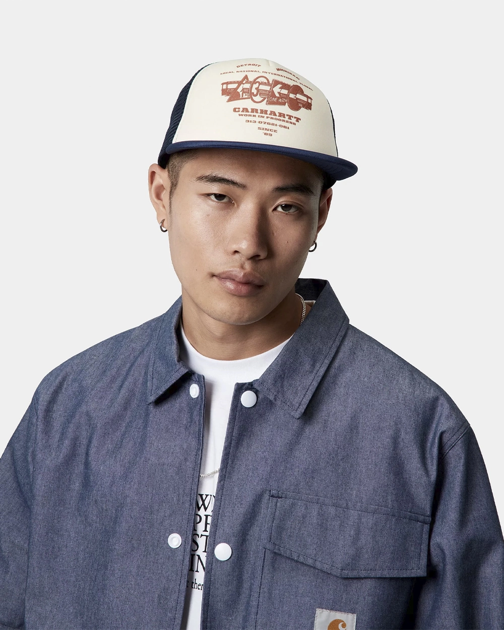 Carhartt Wip: Кепка Carhartt WIP Runaway Trucker Cap