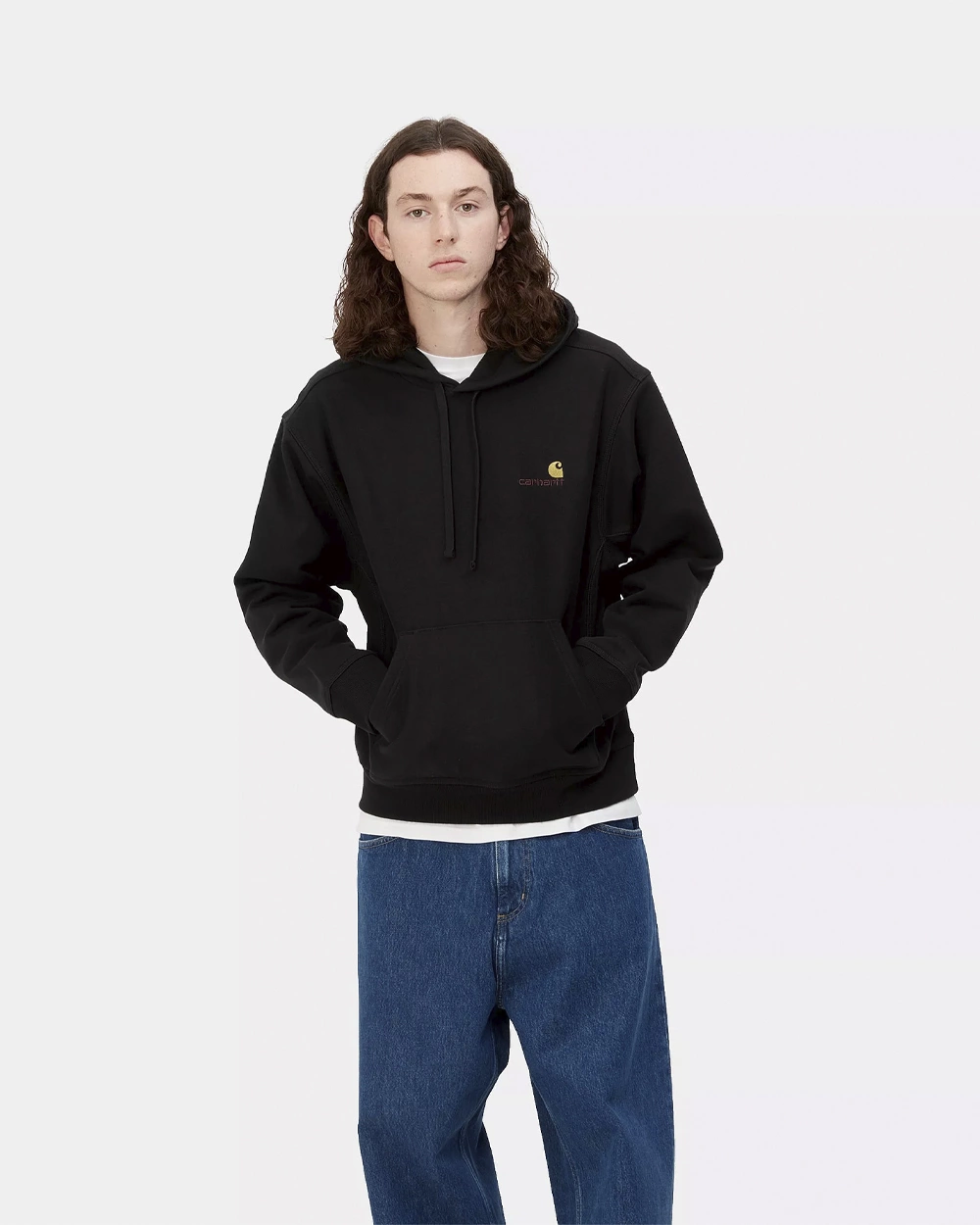 Carhartt Wip: Худи Carhartt WIP Hooded American Script Sweat